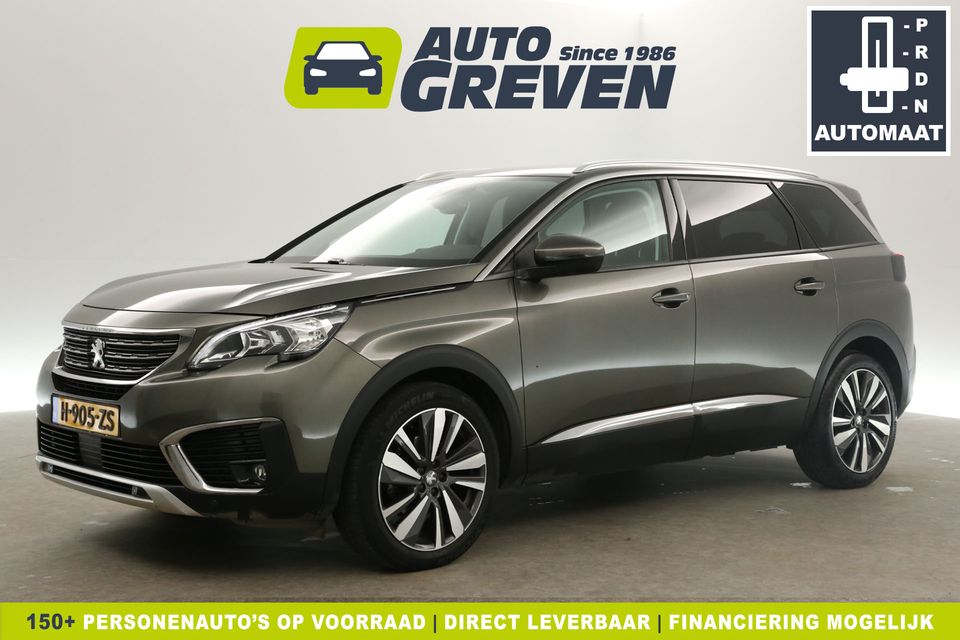 Peugeot 5008 1.2 PureTech Automaat 5 Persoons Sfeer 360Camera Carplay Clima Cruise PDC Navi Virtual LED 19"LMV Trekhaak