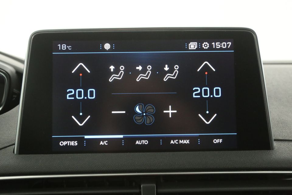 Peugeot 5008 1.2 PureTech Automaat 5 Persoons Sfeer 360Camera Carplay Clima Cruise PDC Navi Virtual LED 19"LMV Trekhaak