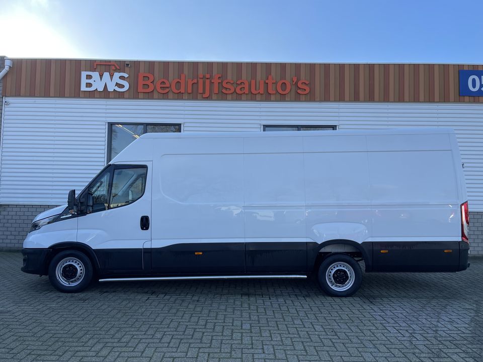 Iveco Daily 35S14V 2.3 410 L4H2 automaat / vaste prijs rijklaar € 23.950 ex btw / lease vanaf € 428 / cruise en climate control / trekhaak 3500 kg / euro 6 diesel / bpm vrij / laadruimte 475 cm lang