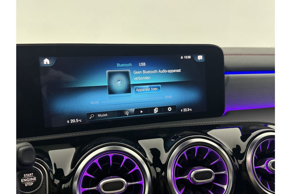 Mercedes-Benz CLA-Klasse 180 Business Solution AMG Pano Sfeerver. Camera Carplay LED Clima Cruise Navi PDC Memory-Seats Kuipstoelen Virtual 18''LMV