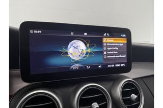 Mercedes-Benz C-Klasse 180 Business Solution AMG | 157PK | Pano Camera Carplay LED Sfeerverl. Cruise Clima Navi Virtual 18"LMV DAB+ Stoelverwarming