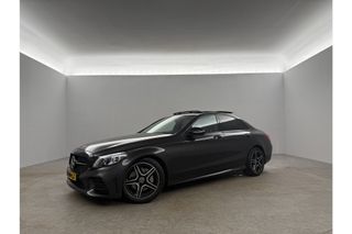 Mercedes-Benz C-Klasse 180 Business Solution AMG | 157PK | Pano Camera Carplay LED Sfeerverl. Cruise Clima Navi Virtual 18"LMV DAB+ Stoelverwarming