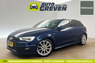 Audi A3 1.4 TFSI CoD S-line 141PK LED Clima Cruise Trekhaak Navigatie PDC 18"LMV