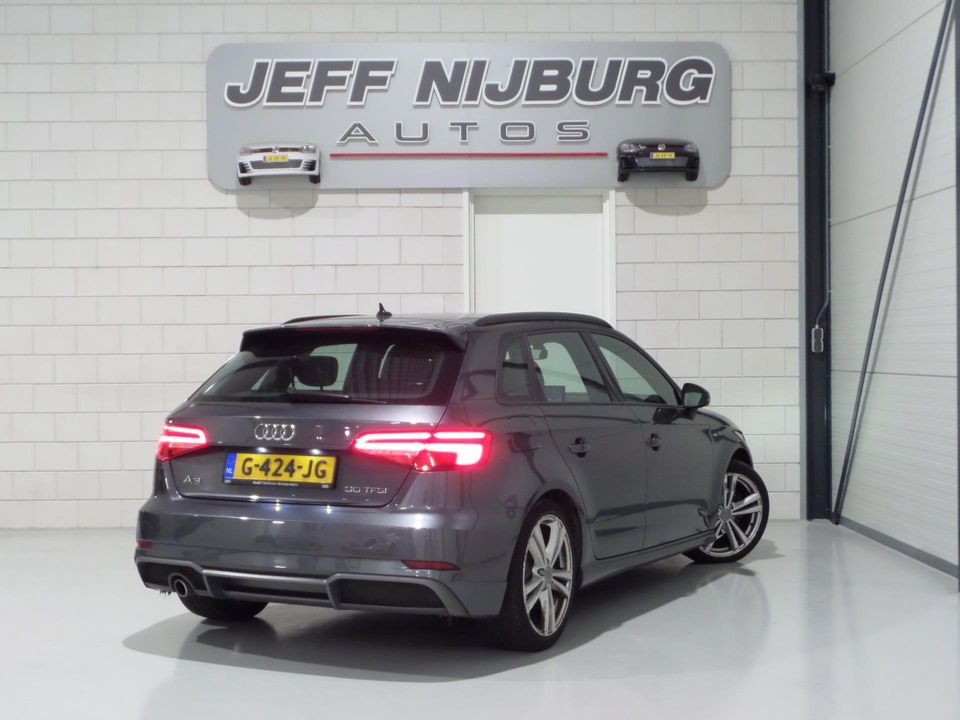 Audi A3 Sportback 30 TFSI Advance Sport "Origineel NL!" 2X S-Line Virtual Xenon-LED Stoelverw, van 2e eigenaar in ZEER nette staat