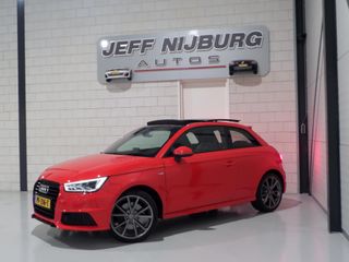 Audi A1 1.8 TFSI 192PK 3X S-Line Automaat! Schaalstoelen Pano Xenon-LED Stoelverwarming DAB+, van 2e eigenaar in nieuwstaat!