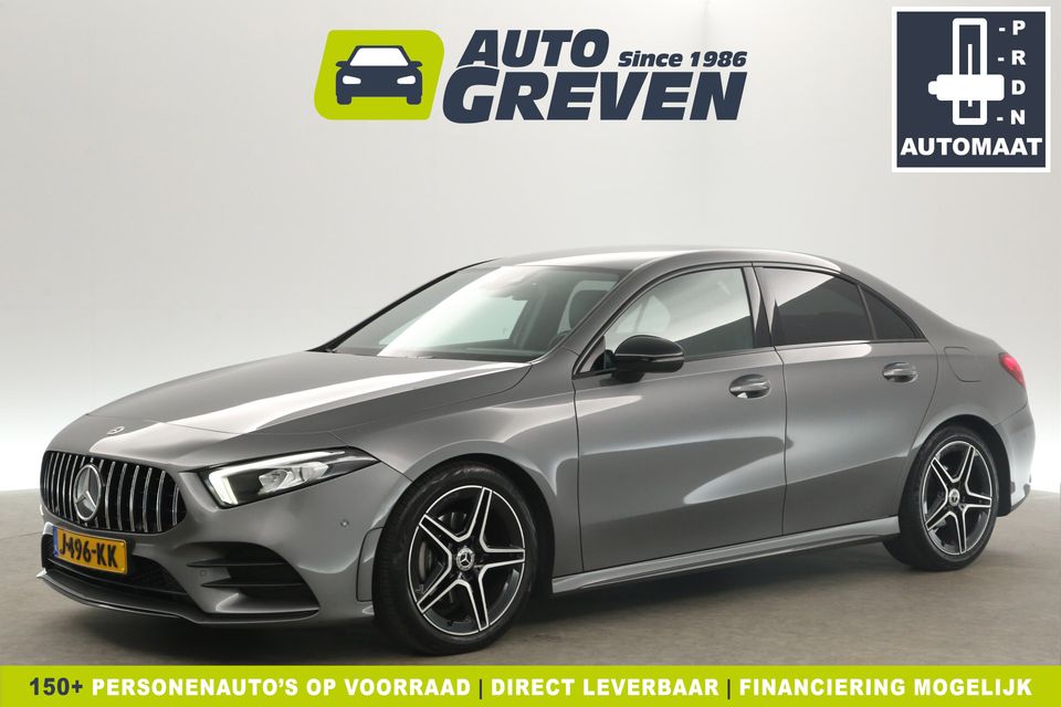 Mercedes-Benz A-Klasse 180 AMG Sfeerverl. Virtual LED Clima Camera Cruise LED Navi 18"LMV PDC