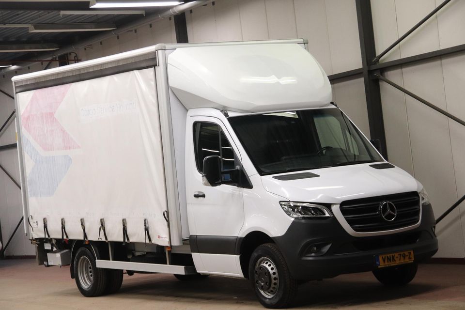 Mercedes-Benz Sprinter BAKWAGEN MEUBELBAK MET LAADKLEP EN SCHUIFZEIL