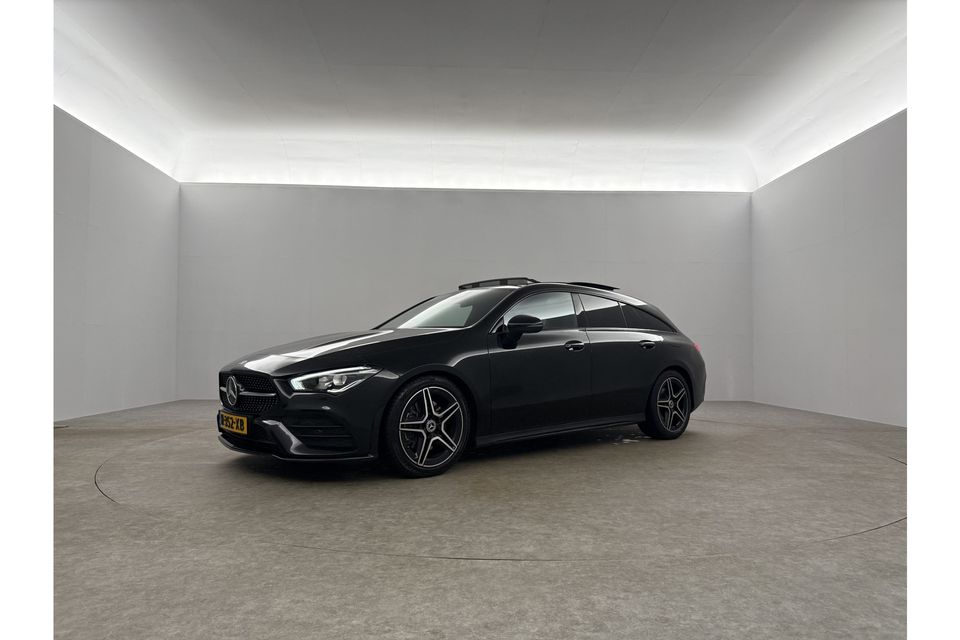 Mercedes-Benz CLA-Klasse 200 AMG 164PK Pano Sfeerverl. Burmester Carplay Virtual LED Camera Clima Cruise Navi PDC 18''LMV