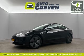 Tesla Model 3 RWD Plus 60 kWh 238PK Elektrisch 360Camera Autopilot LED Cruise Clima Navi Stoelverwarming Pano-View Memory Seats Leder PDC 18"LMV