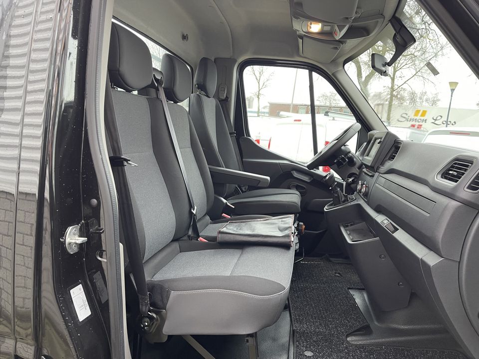 Renault Master T35 2.3 dCi 165pk L3 Energy EURO VI / pickup / open laadbak / plateau L 375 x B 210 / vaste prijs rijklaar € 22.950 ex btw / lease vanaf € 410 / airco / cruise / navigatie / opberg box