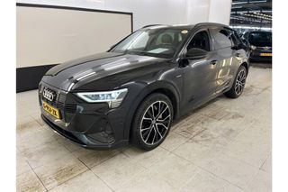 Audi e-tron 50 quattro launch edition black S-Line | VERWACHT! | 313PK Elektrisch Pano 20"LMV Memory-Seats LED