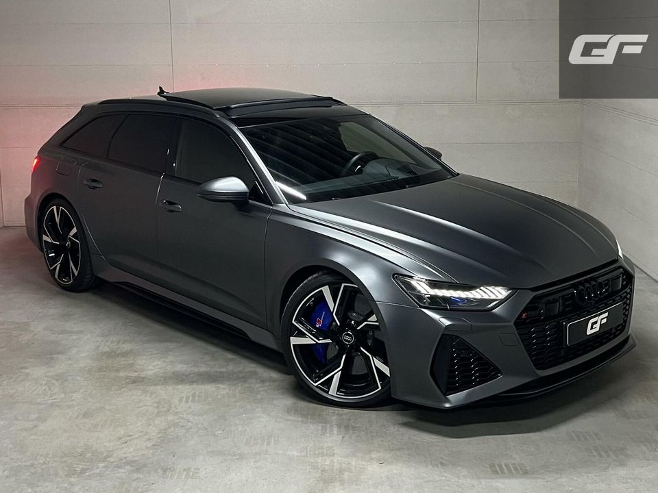 Audi RS6 Avant 4.0 TFSI Quattro Matgrijs Dynamic+ B&O 600PK