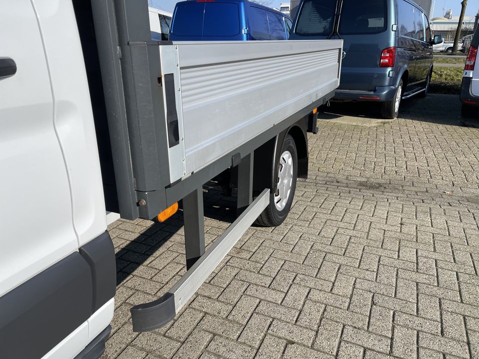 Ford Transit 350 2.0 TDCI L3H1 DC 7 persoons pickup / vaste prijs rijklaar € 18.950 ex btw / lease vanaf € / airco / cruise / open laadbak / trekhaak 2650 kg / euro 6 diesel