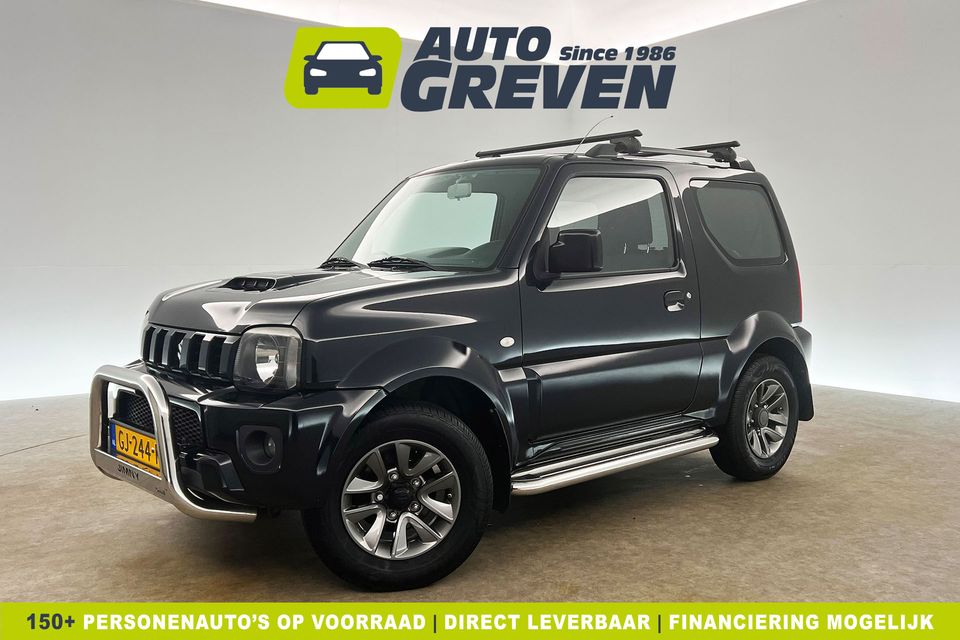 Suzuki Jimny 1.3 Exclusive 4x4 AWD Airco Stoelverwarming Trekhaak Elektrpakket 15"LMV