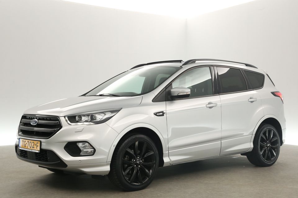 Ford Kuga 150PK ST-Line Pano LED Stoel/Stuurverwarming Sfeerverl. Clima Camera Carplay Cruise Navi Memory-Seat 19"LMV PDC