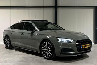 Audi A5 Sportback S-line black edition Pano Nardo Grey Sfeer