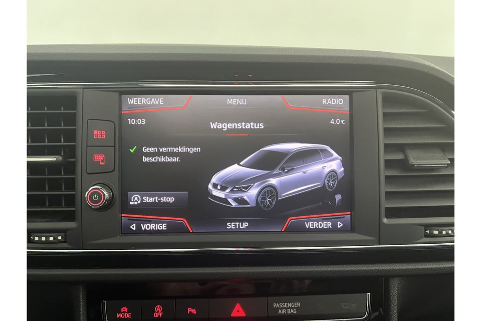 SEAT Leon 1.5 TSI FR Ultimate Edition DSG | Beats Audio | 150PK Pano LED Camera Clima Carplay Sfeer Navigatie Virtual Stoelverwarming DAB+ PDC 18"LMV