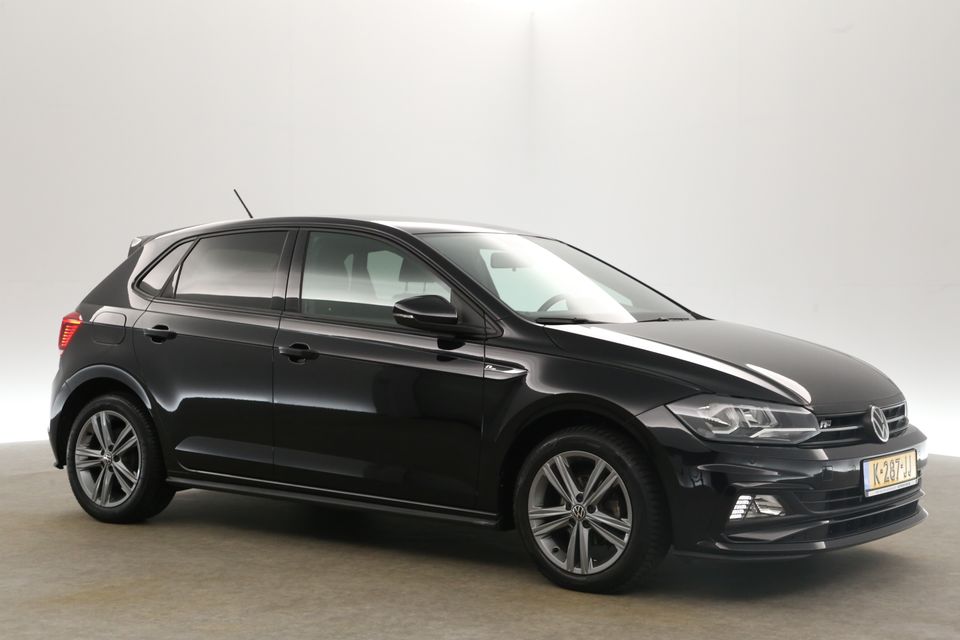 Volkswagen Polo 1.0 TSI R-line Clima Carplay Adaptive-Cruise Parkeersensoren Navigatie DAB+ 16"LMV