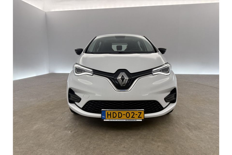 Renault ZOE Life 52 kWh Huur Accu | Elektrisch | LED Airco Cruise Carplay Virtual DAB+ Stoelverwarming