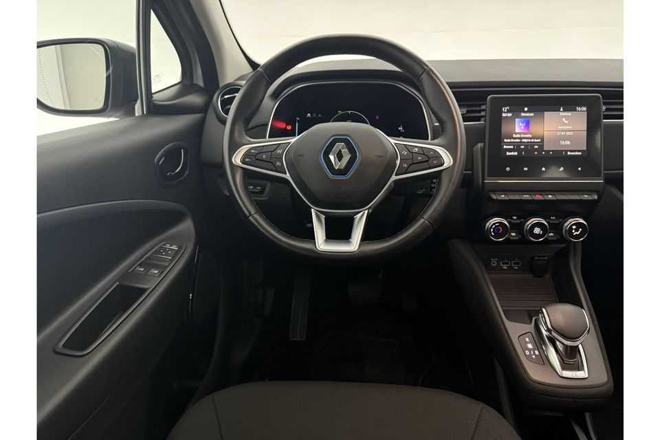 Renault ZOE Life 52 kWh Huur Accu | Elektrisch | LED Airco Cruise Carplay Virtual DAB+ Stoelverwarming