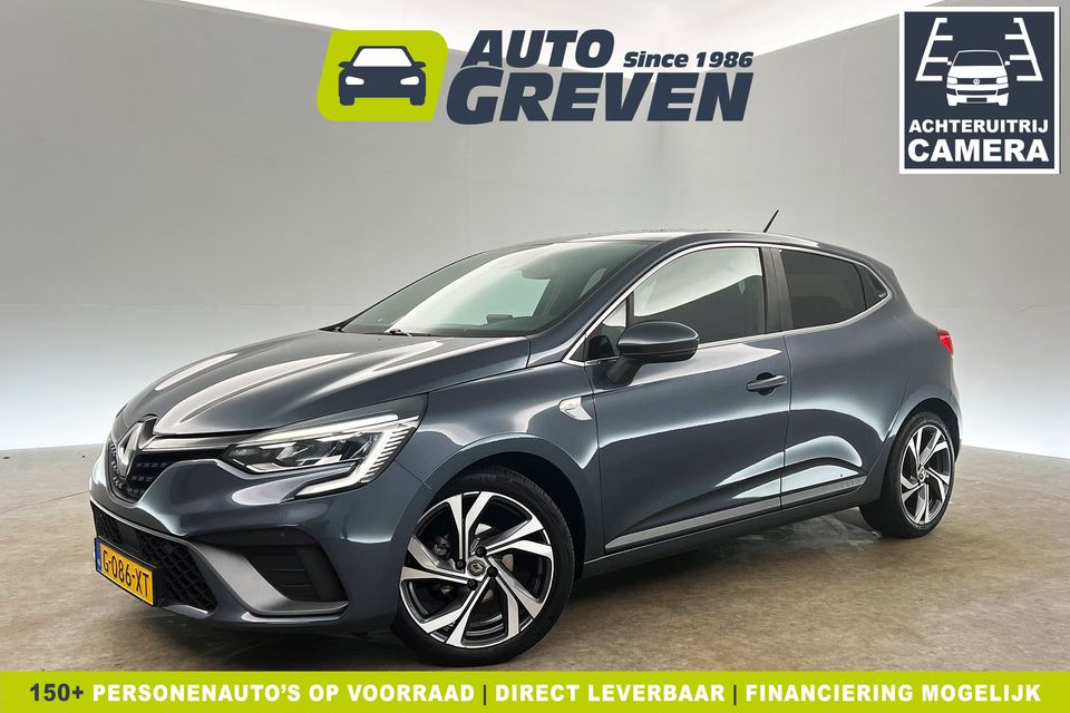 Renault Clio 1.0 TCe R.S. Line Bose Camera Carplay Clima Cruise Navi LED Stoelverwarming DAB+ 17"LMV PDC