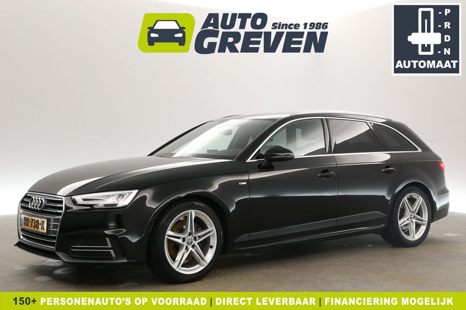 Audi A4 1.4 TFSI 150PK S-line Automaat Clima Cruise Navigatie PDC 18''LMV