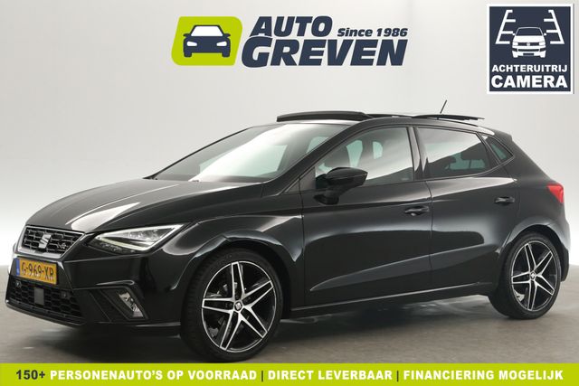 SEAT Ibiza 1.0 TSI FR Business Pano Sfeer Camera Virtual Clima Cruise Carplay Navi LED 18"LMV PDC