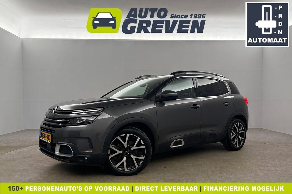 Citroën C5 Aircross 1.2 PureTech Automaat 360Camera LED Trekhaak 19"LMV Cruise Carplay Clima Stoelverwarming DAB+ Virtual Navi PDC