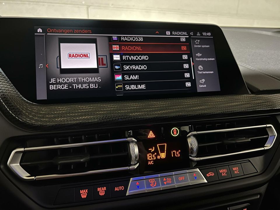 BMW 1 Serie 118i Sport Navi Cruise CarPlay Sfeerver. NAP