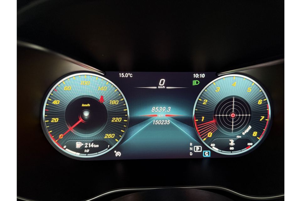 Mercedes-Benz C-Klasse AMG Automaat Clima Camera Virtual LED Cruisecontrol Navi PDC 18''LMV Trekhaak