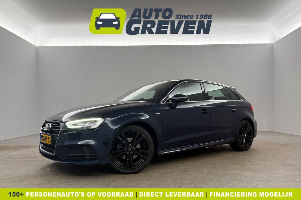 Audi A3 1.0 TFSI S-line LED Cruise Clima Navigatie Bluetooth Parkeersensoren 18''LMV