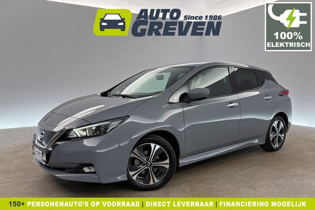 Nissan Leaf N-Connecta 150PK Elektrisch 360Camera LED Stoel/Stuurverwarming Clima Navi PDC 17"LMV