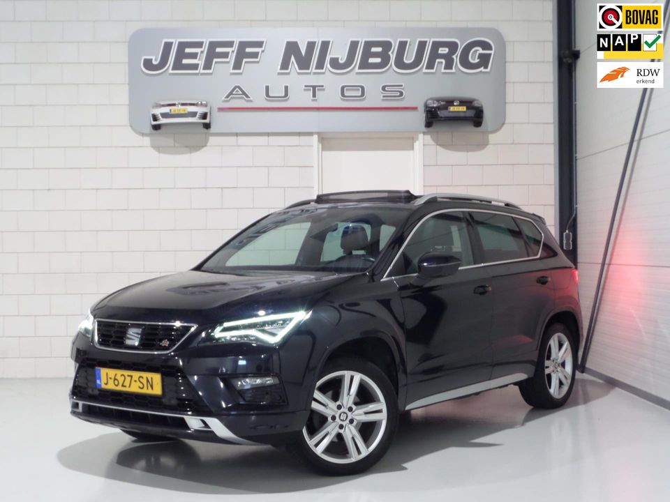 SEAT Ateca 1.5 TSI DSG FR Business Intense Automaat! Pano Led Beats Trekhaak Virtual Apple-Carplay Blind-spot Lane-assist