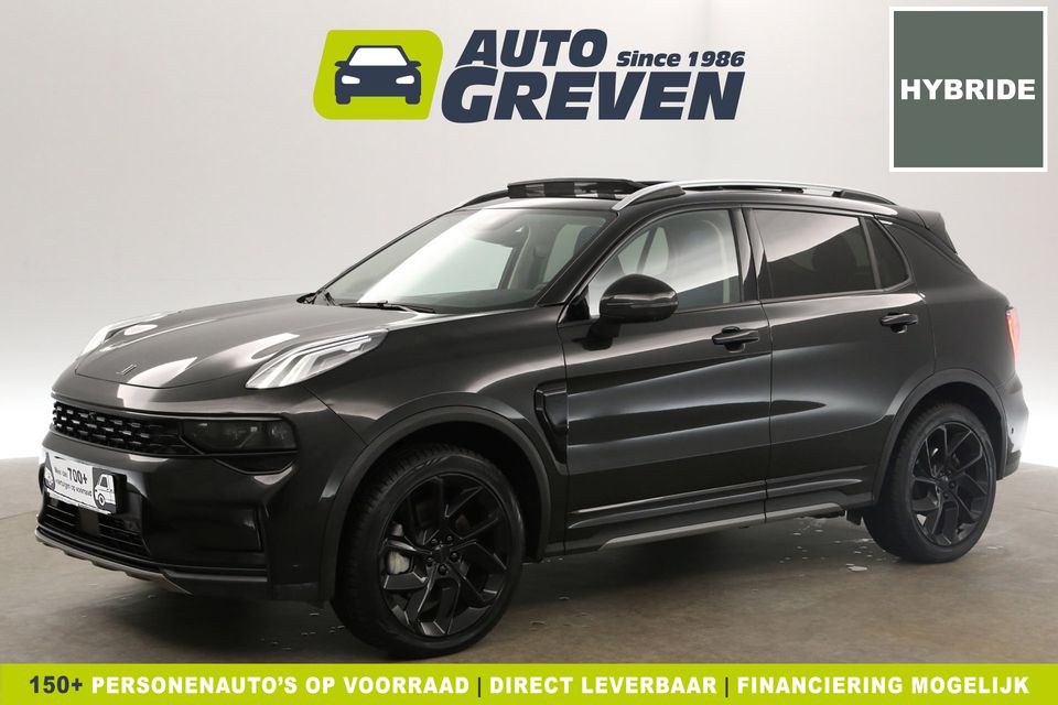 Lynk Co 01 1.5 | BLACK PACK | Hybride 262PK Pano Sfeerverl. Clima 360Camera Carplay LED Memory-seat Virtual Adaptive-Cruise Navi 20"LMV