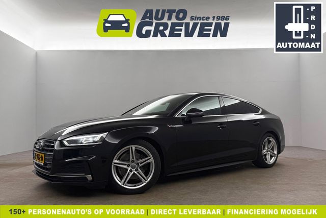 Audi A5 40 TFSI 190PK S-line Automaat Clima Cruise LED Navi PDC Stoelverwarming 18"LMV