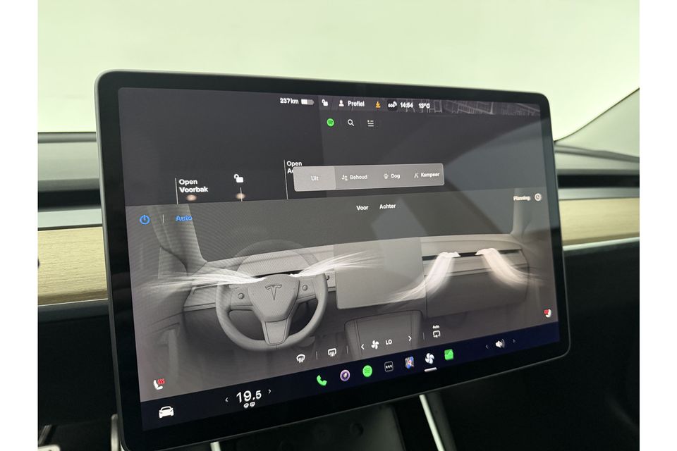 Tesla Model 3 Performance AWD 75 kWh 462PK Autopilot 360Camera LED Cruise Clima Navi Pano View Memory-Seats Leder PDC 20"LMV