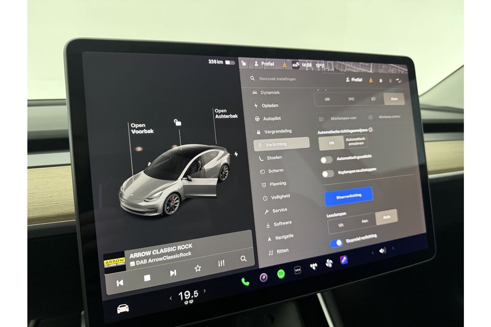 Tesla Model 3 Performance AWD 75 kWh 462PK Autopilot 360Camera LED Cruise Clima Navi Pano View Memory-Seats Leder PDC 20"LMV