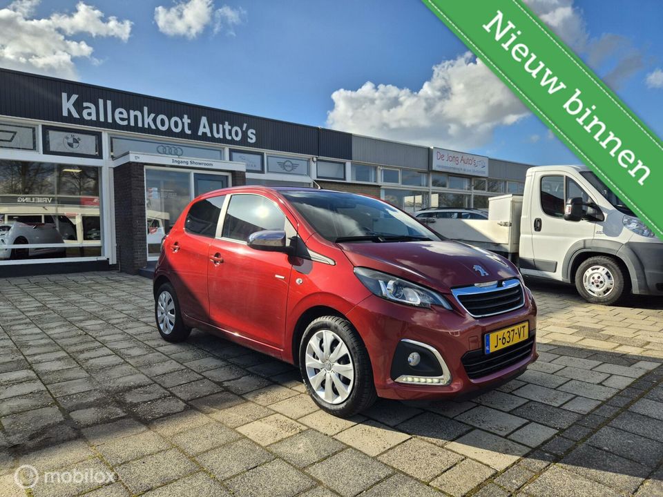 Peugeot 108 1.0 e-VTi Style, Carplay, Navi, LED, Airco, NAP!