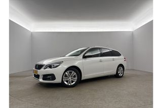 Peugeot 308 1.2 PureTech Pano View Carplay Cruise Clima LED Trekhaak Leder Navigatie PDC 16"LMV