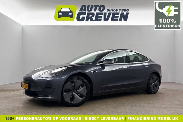 Tesla Model 3 Long Range AWD 75 kWh 351PK Autopilot 360Camera LED Cruise Clima Navi Stoelverwarming Pano View Leder Memory-Seats PDC 19"LMV