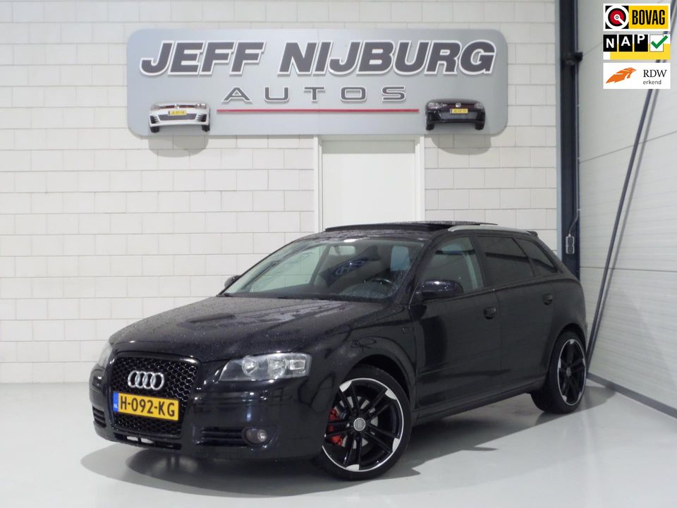 Audi A3 Sportback 1.8 TFSI 160pk Automaat! Panoramadak 18"Velgen Bluetooth Cruise Sportstoelen Stoelverwarming