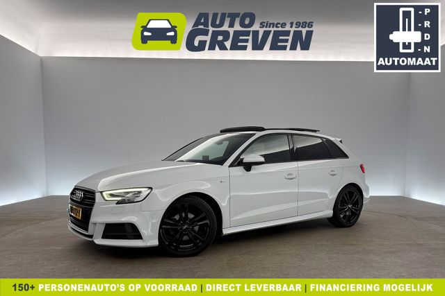 Audi A3 35 TFSI S-line 150PK Pano Virtual LED Clima Cruise Stoelverwarming Navi 18"LMV