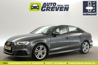 Audi A3 Limousine 30 TFSI S-line Automaat Clima Cruise LED Parkeersensoren Navigatie 18"LMV