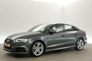 Audi A3 Limousine 30 TFSI S-line Automaat Clima Cruise LED Parkeersensoren Navigatie 18"LMV