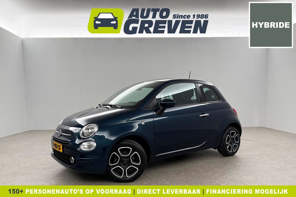 Fiat 500 1.0 Hybrid Club LED Clima Cruise DAB+ 15"LMV Parkeersensoren