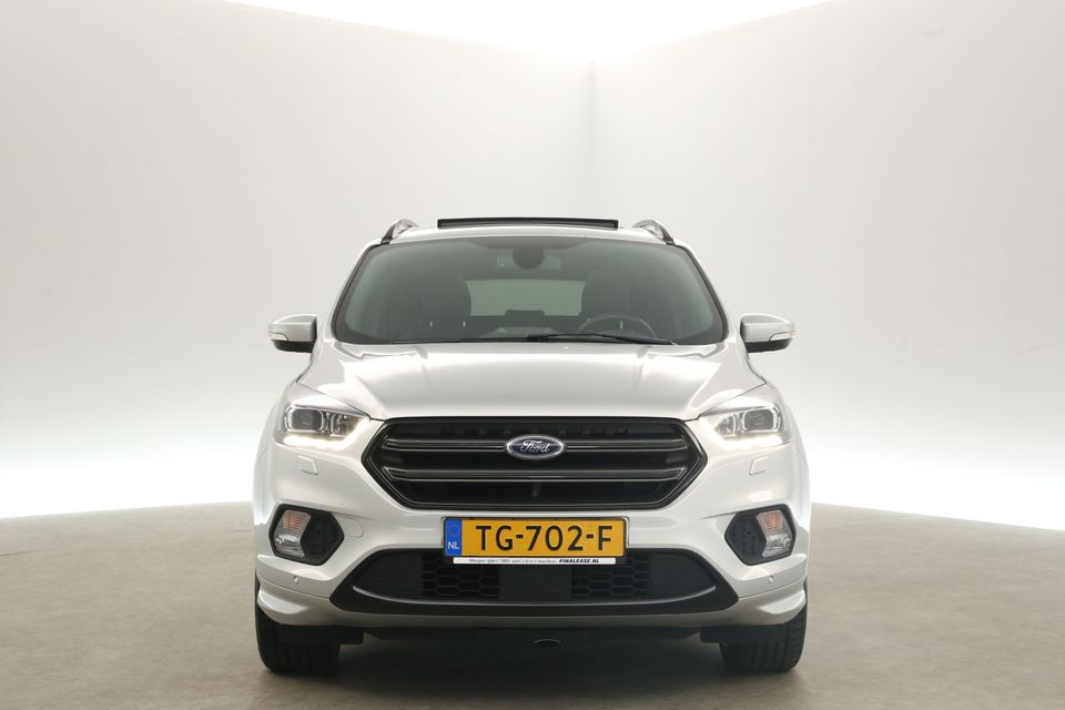 Ford Kuga 150PK ST-Line Pano LED Sfeer Carplay Camera 19"LMV Clima Cruise Navi Memory-Seat Stoel/Stuurverwarming PDC