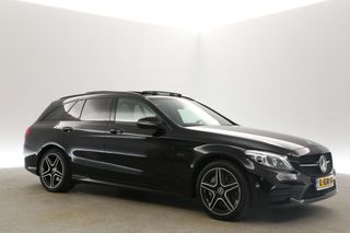 Mercedes-Benz C-Klasse C300e AMG 211PK Pano 360Camera Trekhaak Sfeer Carplay Clima LED Navi Stoelverw.