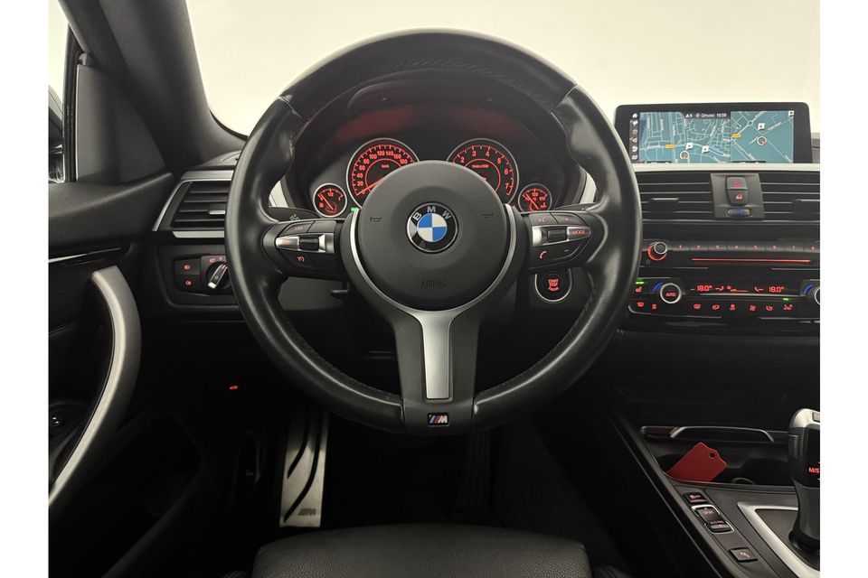 BMW 4 Serie Gran Coupé 418i M-Sport Automaat Camera Clima LED Leder Stoelverwarming Navi Cruise PDC 18''LMV