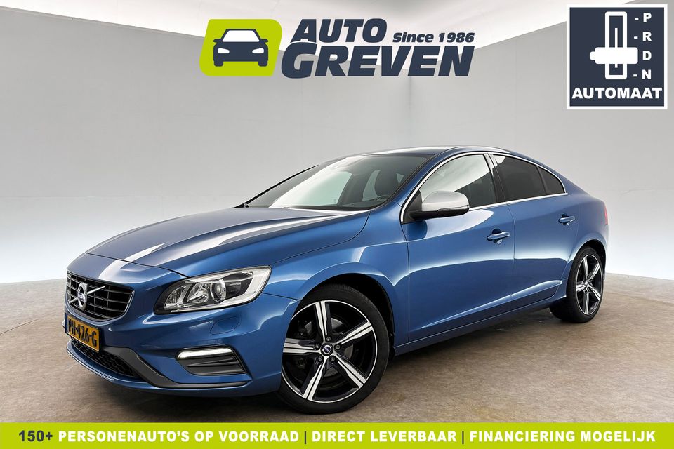 Volvo S60 1.5 T3 Nordic+ R-Design 153PK Automaat Clima LED Cruise Navi Stoelverwarming PDC 18''LMV